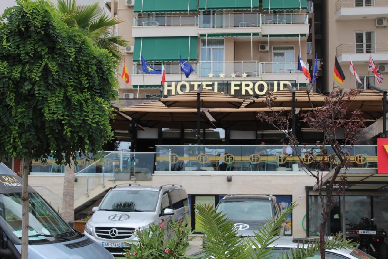 Hotel Frojd - Beach Front Resort Shëngjin Extérieur photo